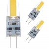NuLoXx LED Stiftsockellampe COB 2W 827 2700K 180lm warmweiß DC12V G4 360°
